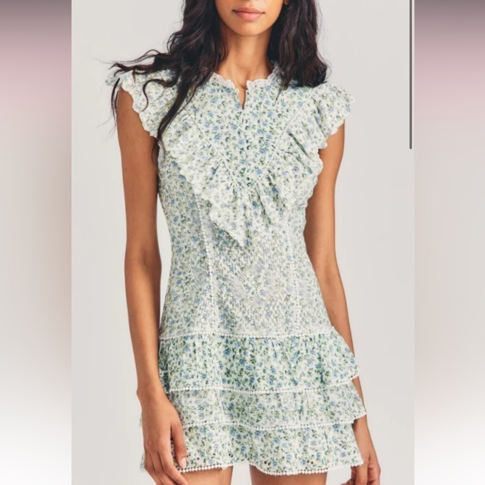 LOVESHACK FANCY
WOMEN'S LUNETTA MINI DRESS SIZE 8